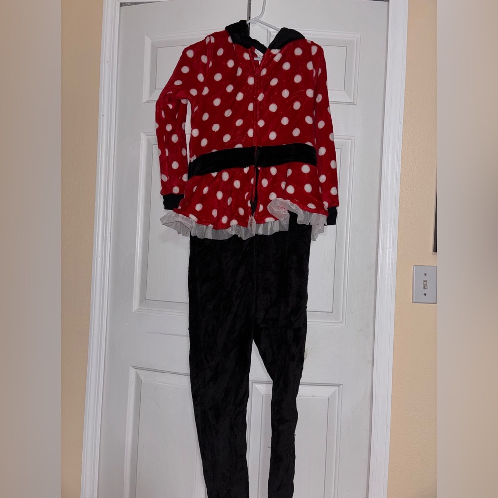 Disney Minnie Mouse Hooded Onesy Sleepwear